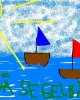 Lätta ankar: En poesisamling om att styra två segelbåtar med sex händer inblandade