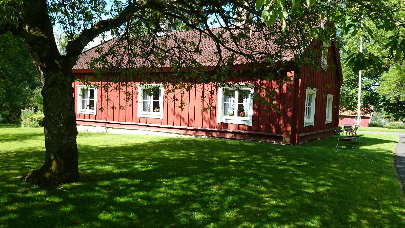Lina Sandells barndomshem i Fröderyd.
