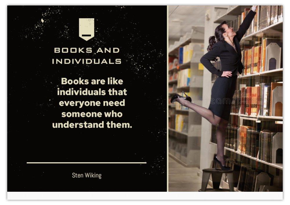 BOOKS AND INDIVIDUALS